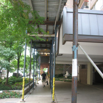 overhead protection high drive canopy