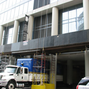 overhead protection high drive canopy